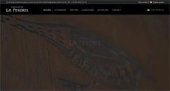 Desktop Screenshot of domaine-perdrix.net